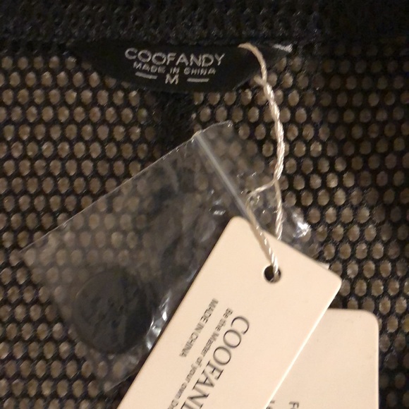 NWT! Coofandy Mesh Blazer - Picture 4 of 8